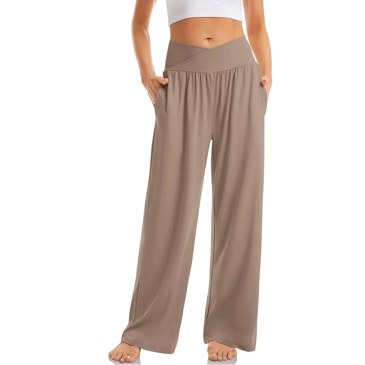 Women's Wide Leg Yoga Pants | Casual