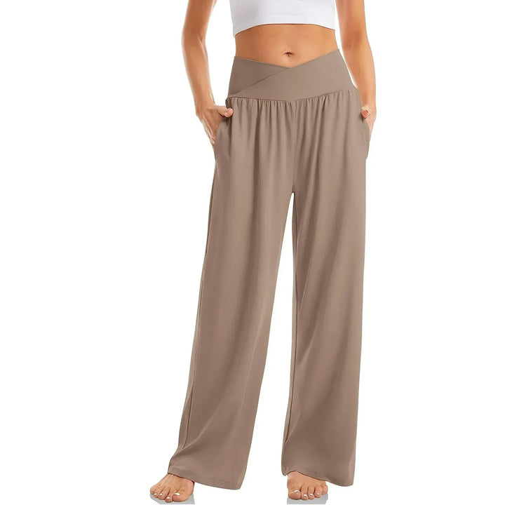 Wide Leg Yoga Pants for Women | Comfortable Fit | Perfect for Everyday Wear | Soft and Breathable Fabric
