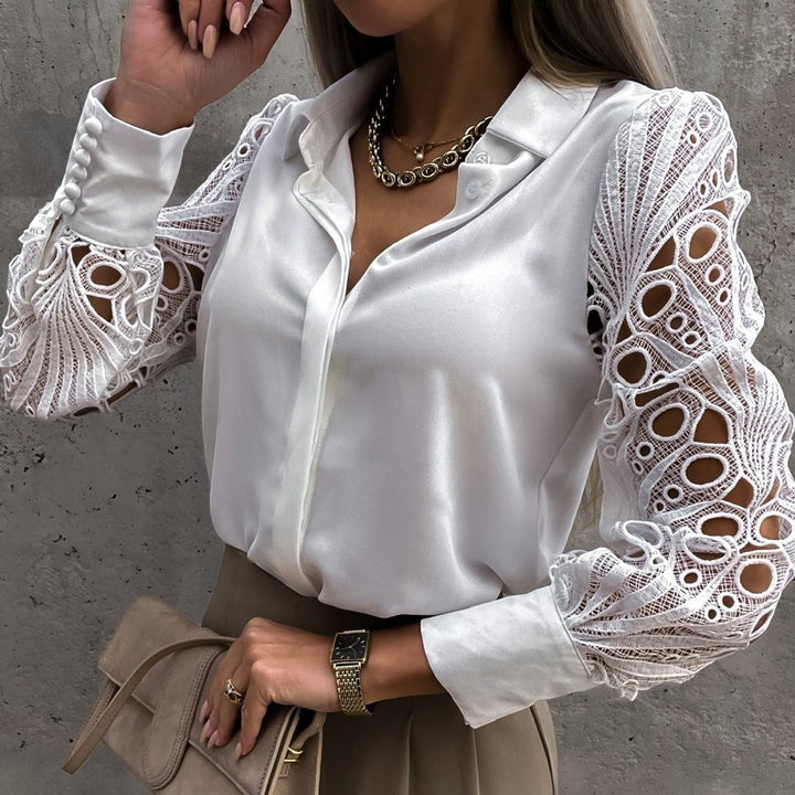 Casual Blouse for Women | Comfortable Fit | Versatile for Everyday Wear | Lightweight Cotton Blend
