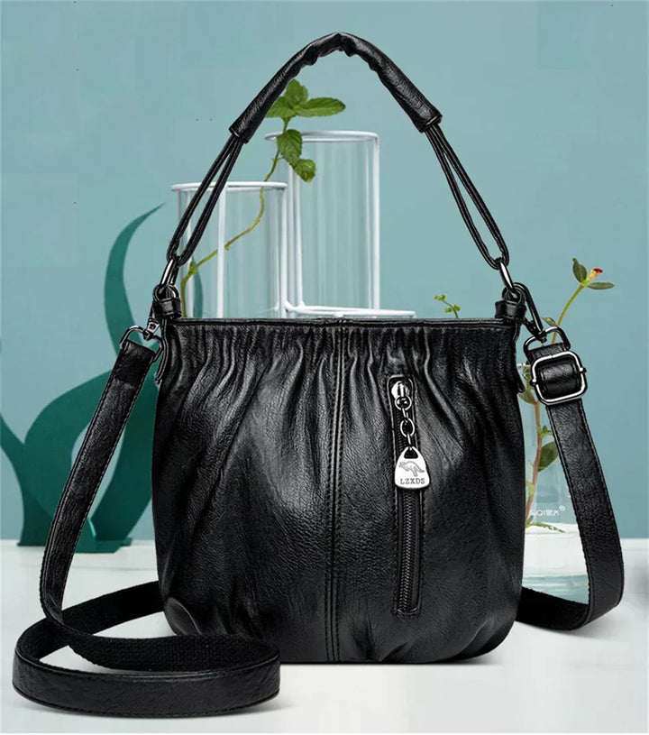 Multi-Layer Handbag | Contemporary Design | Versatile for Any Occasion | Durable and Stylish Material