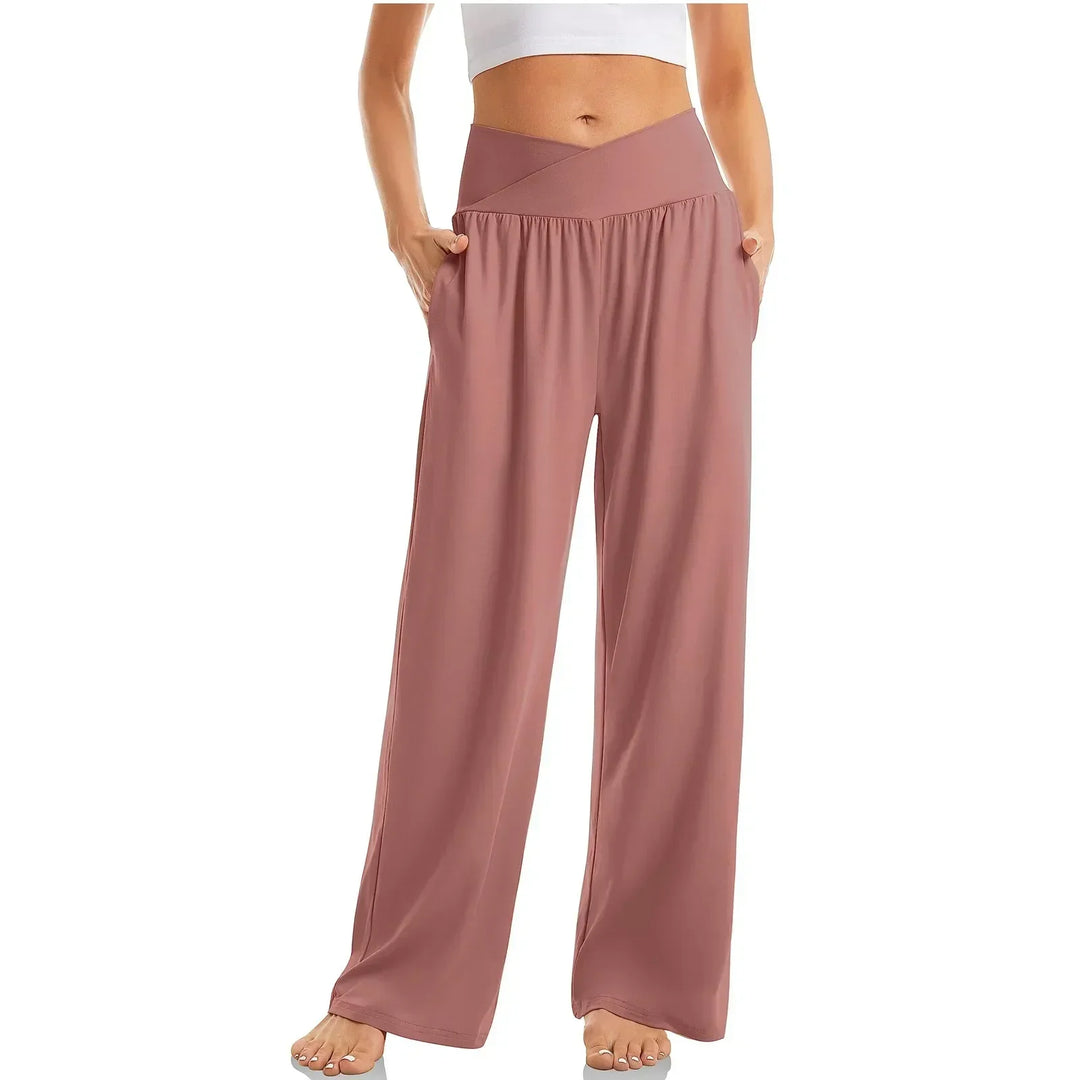 Wide Leg Yoga Pants for Women | Comfortable Fit | Perfect for Everyday Wear | Soft and Breathable Fabric