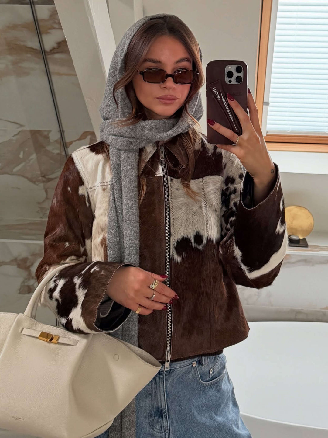 Sunglasses | Glamorous Design | UV Protection | Fashionable Oversized Style