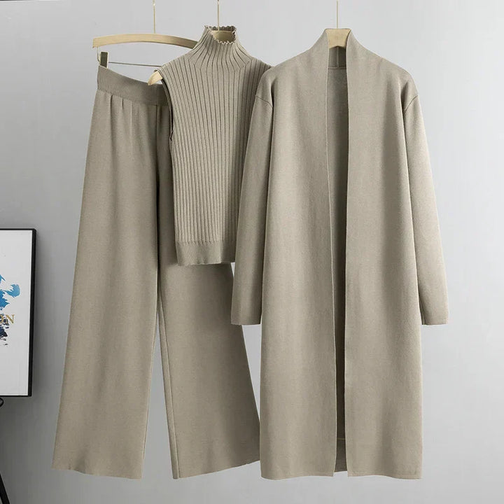Three Piece Set | Chic Design | Versatile for Any Occasion | Comfortable Fabric