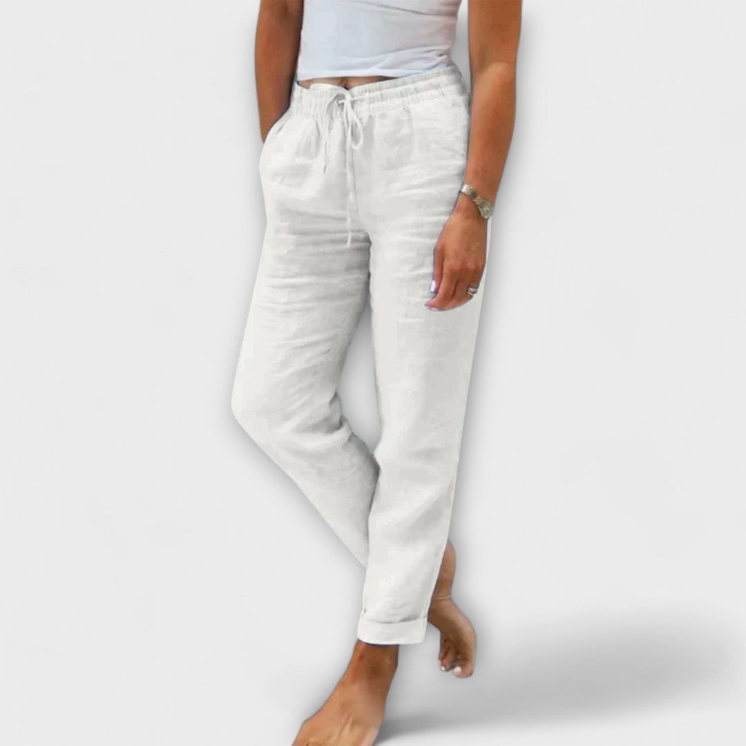 Linen Pants | Lightweight Comfort | Perfect for Warm Weather | Breathable Summer Style