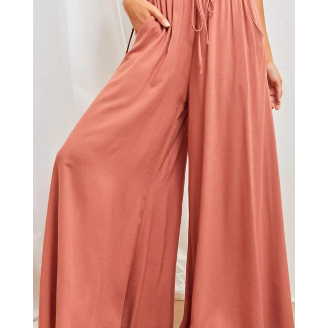 Women's Summer Pants | Wide Leg | Relaxed Fit | Airy Look