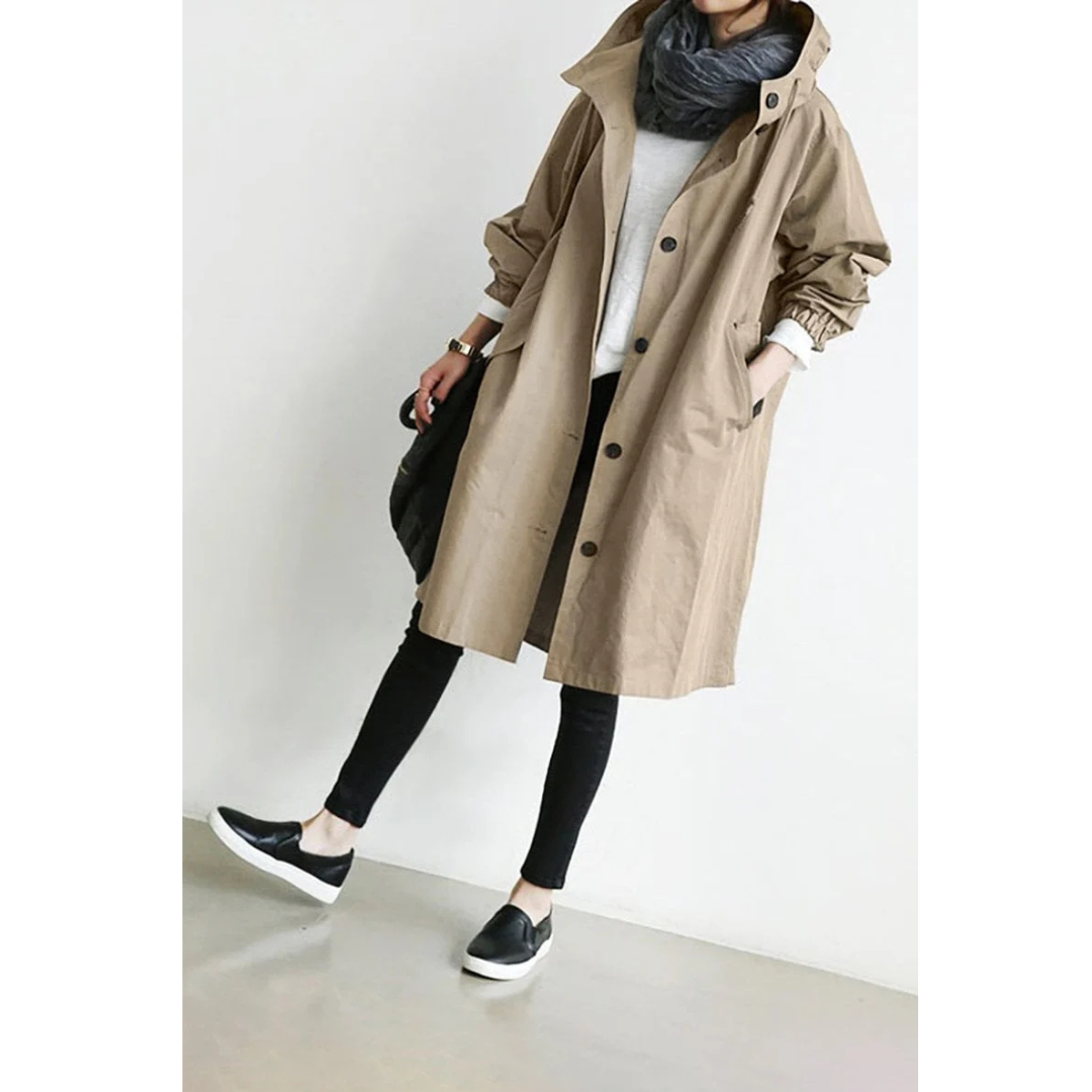 Long trench coat for women | Winter