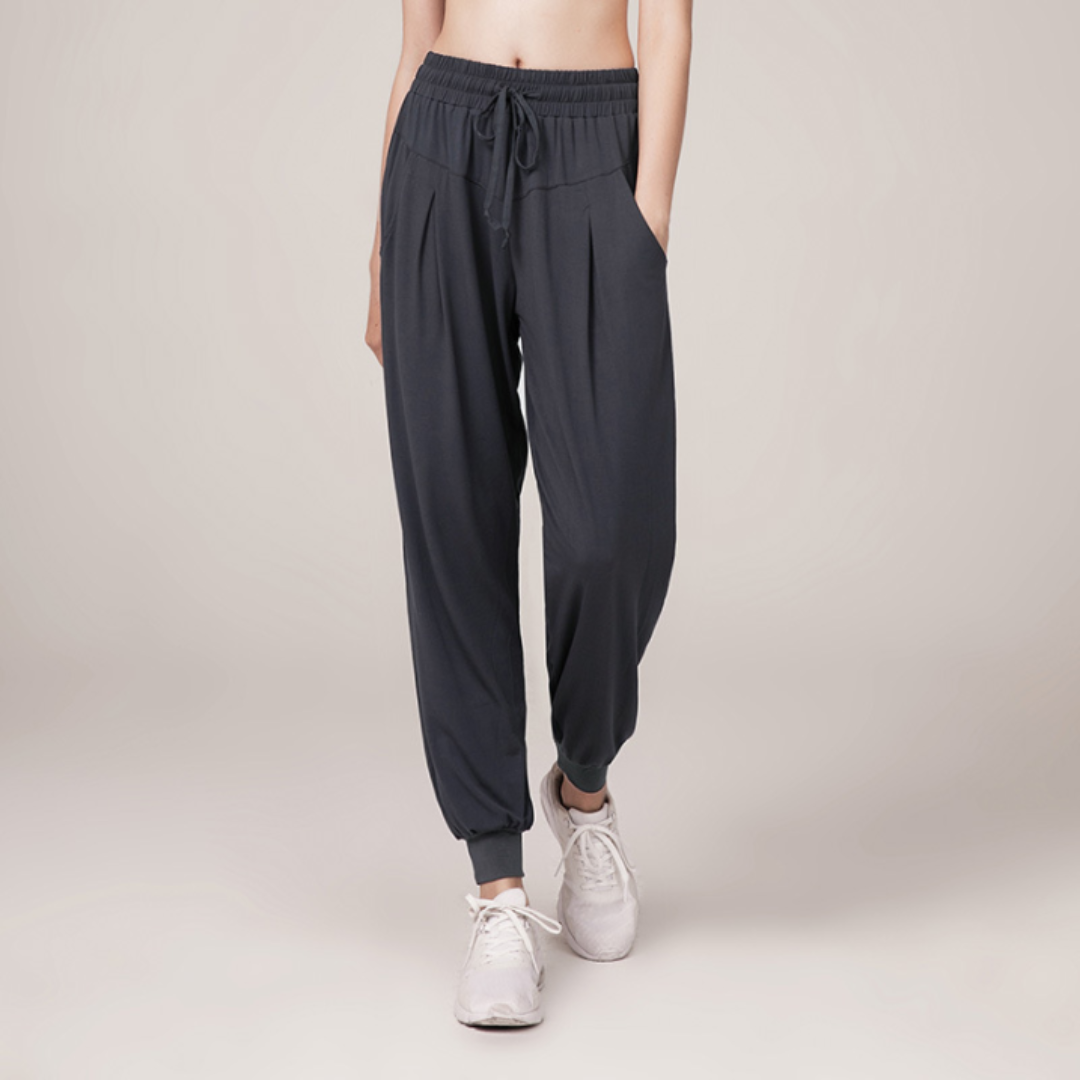 High-Waisted Pants for Women | Comfortable Fit | Versatile Everyday Wear | Soft Cotton Blend