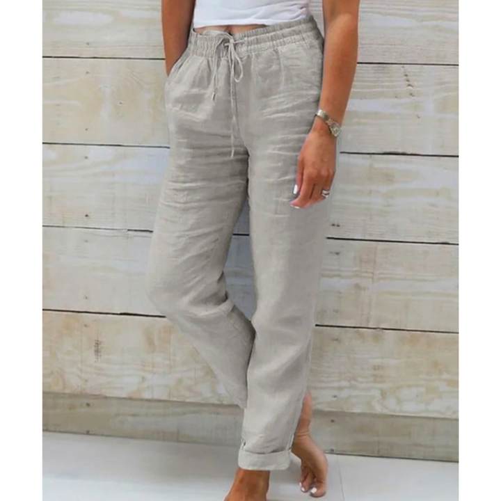 Casual Pants for Women | Drawstring Design | Comfortable Cropped Fit | Perfect for Everyday Wear