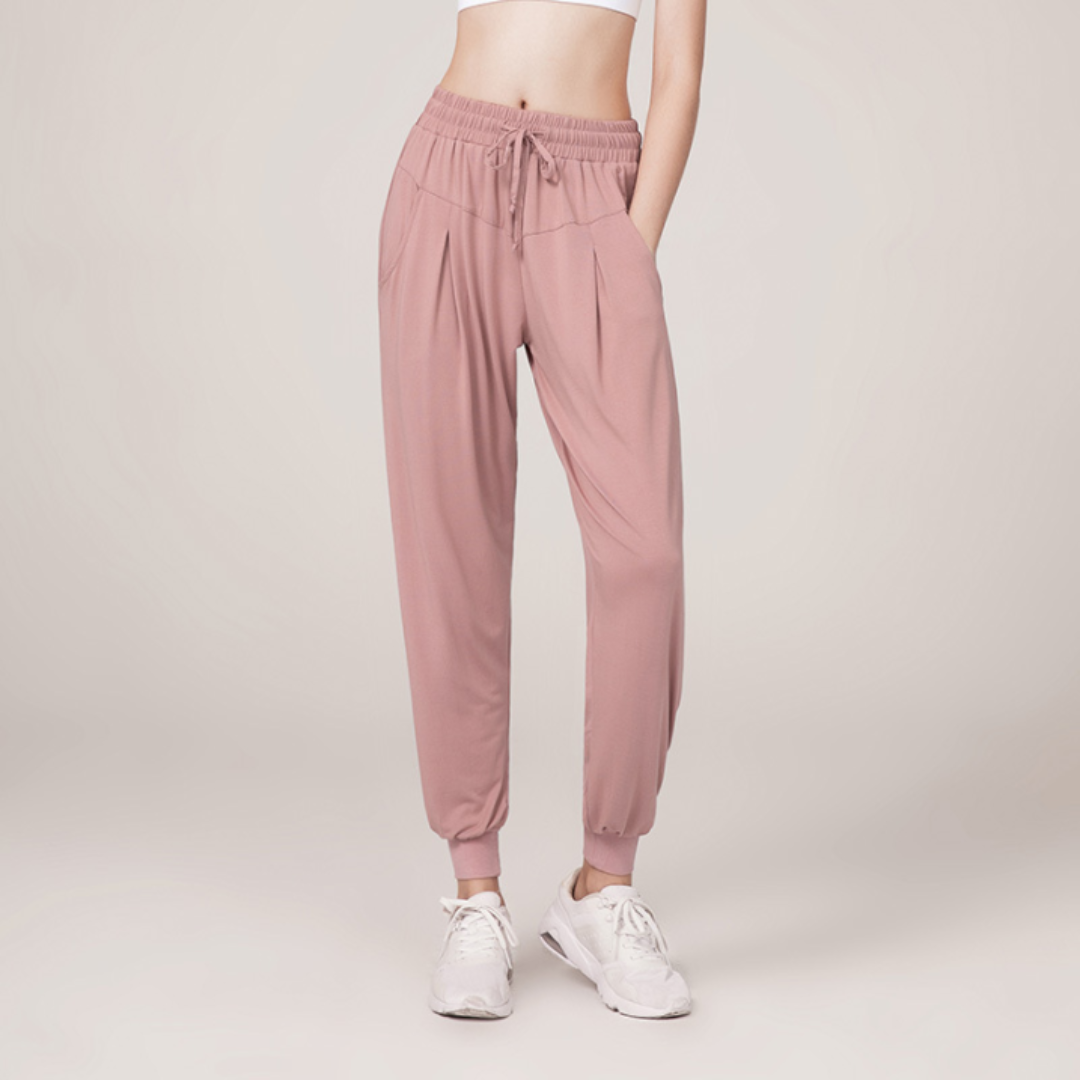High-Waisted Pants for Women | Comfortable Fit | Versatile Everyday Wear | Soft Cotton Blend