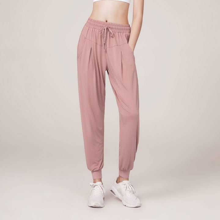 High-Waisted Pants for Women | Comfortable Fit | Versatile Everyday Wear | Soft Cotton Blend