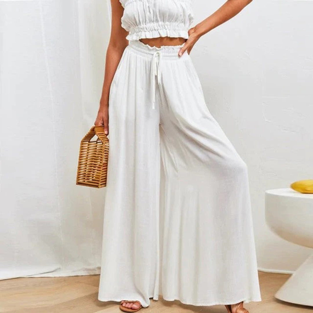 Women's Summer Pants | Wide Leg | Relaxed Fit | Airy Look