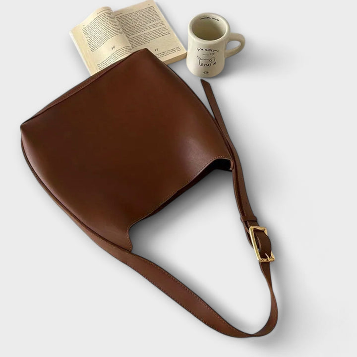 Leather Shoulder Bag | Elegant Design | Versatile for Everyday Use | Perfect for Work or Casual Outings