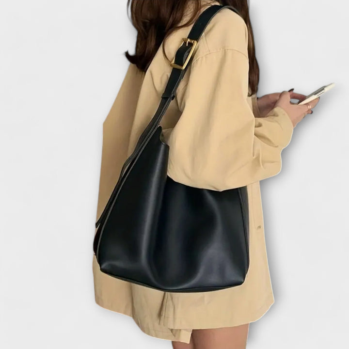 Leather Shoulder Bag | Elegant Design | Versatile for Everyday Use | Perfect for Work or Casual Outings