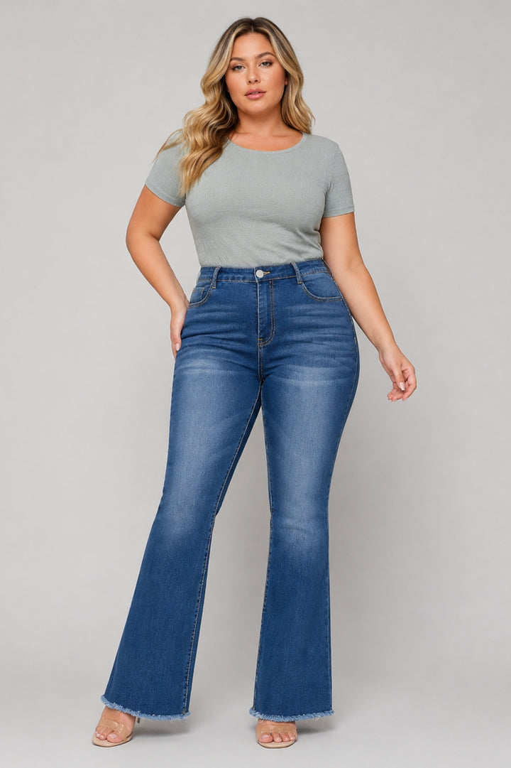Ashley | Bootcut Stretch Denim Jeans