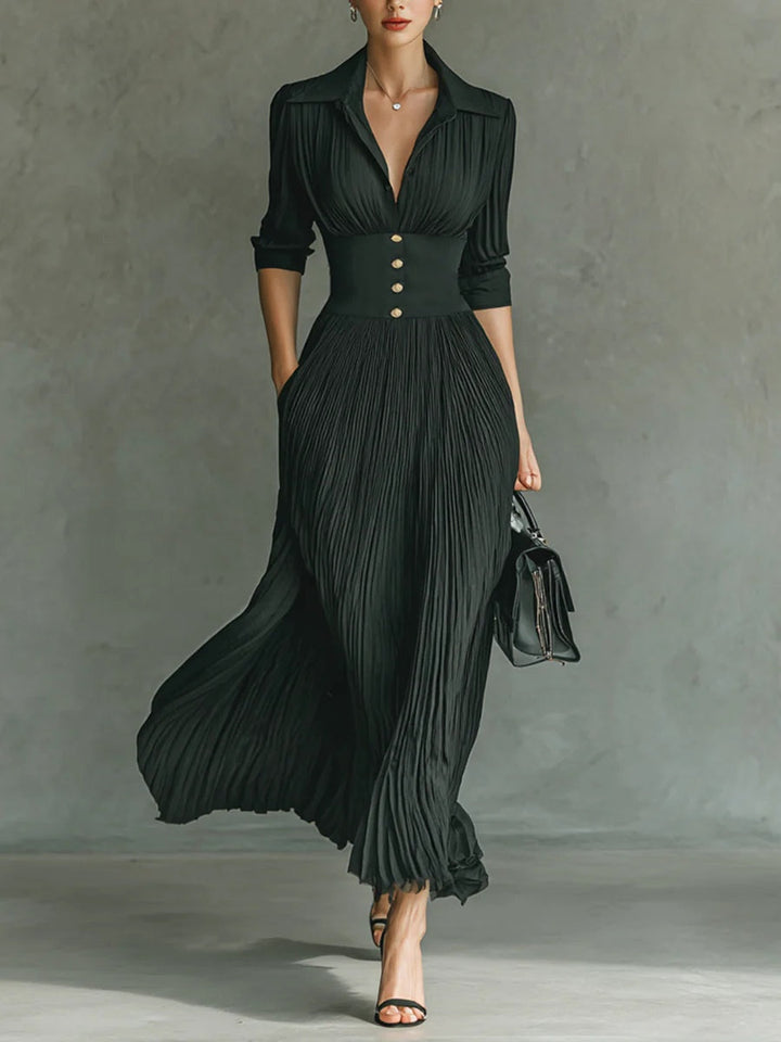 Fitted Waist Dress | Chic Design | Perfect for Any Occasion | Elegant Fabric
