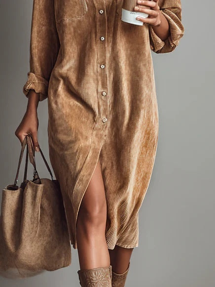 Flared Hem Dress | Chic Design | Perfect for Any Occasion | Lightweight Fabric