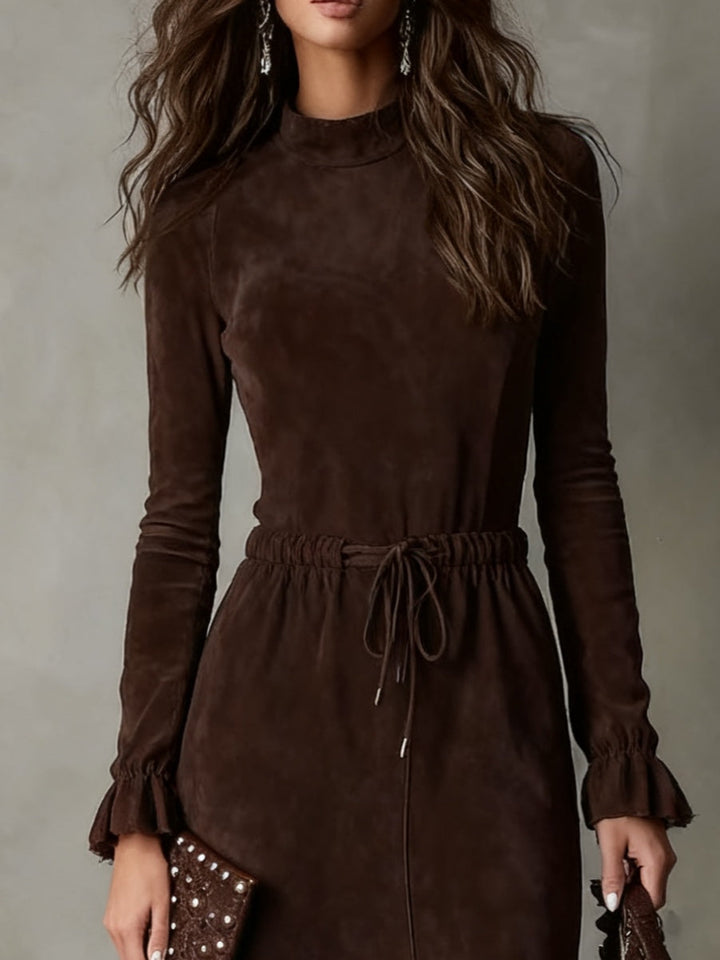 Midi Dress | Elegant Tie Waist Design | Perfect for Any Occasion | Soft, Comfortable Fabric
