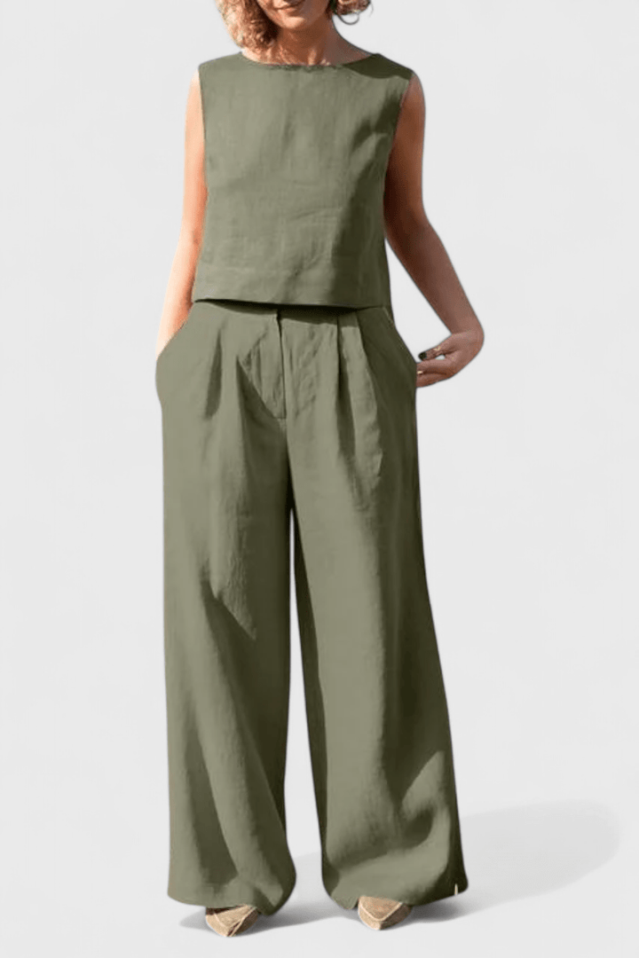 Yvanne Set | Elegant Two-Piece Outfit | Perfect for Any Occasion | Soft and Comfortable Fabric