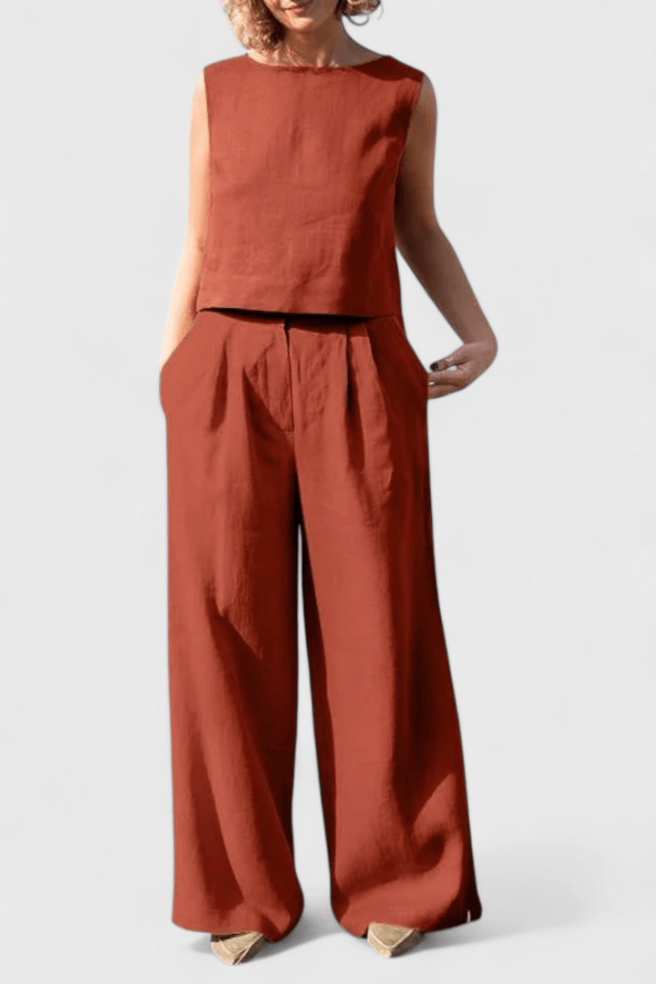Yvanne Set | Elegant Two-Piece Outfit | Perfect for Any Occasion | Soft and Comfortable Fabric