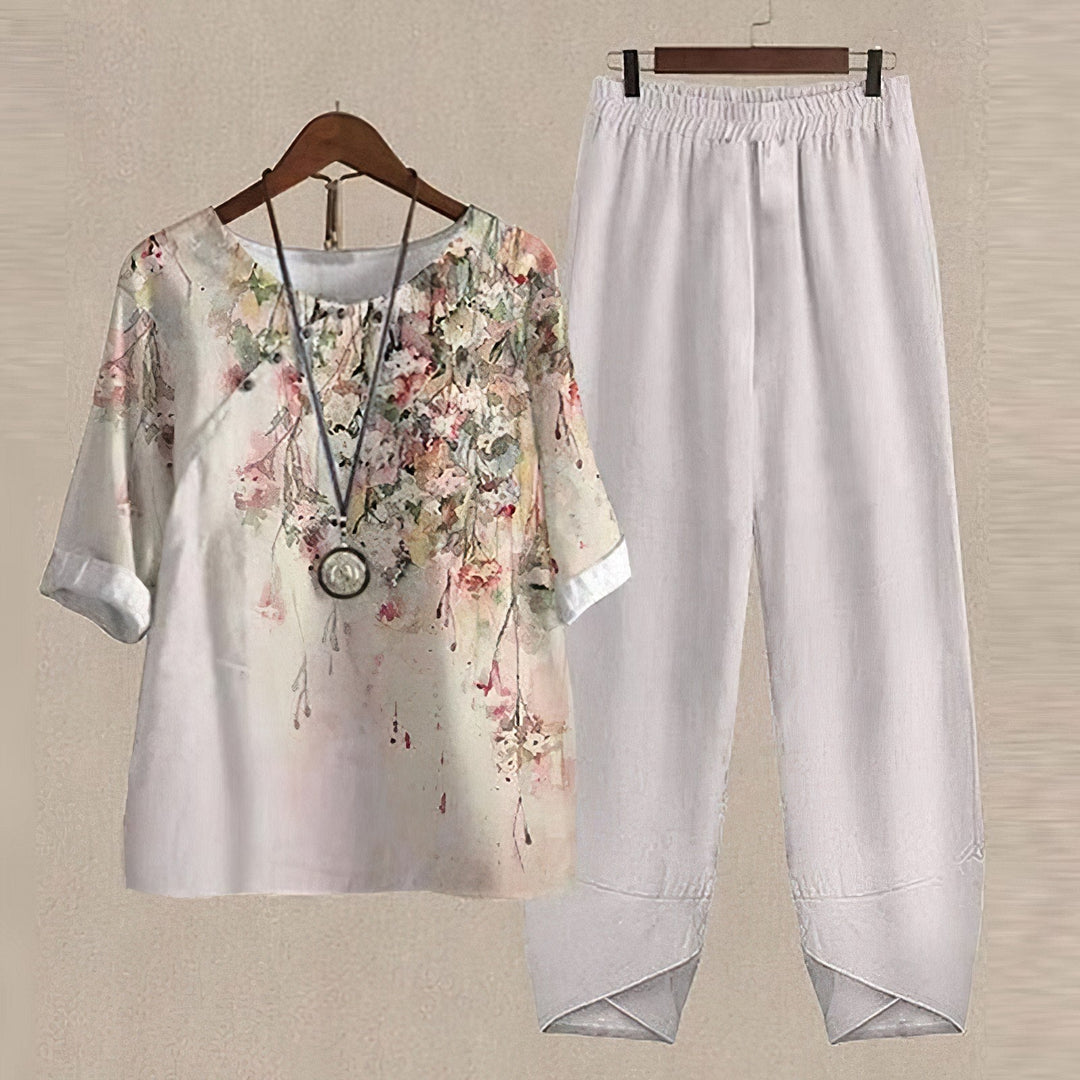 Summer Two-Piece Set for Women | Loose Fit