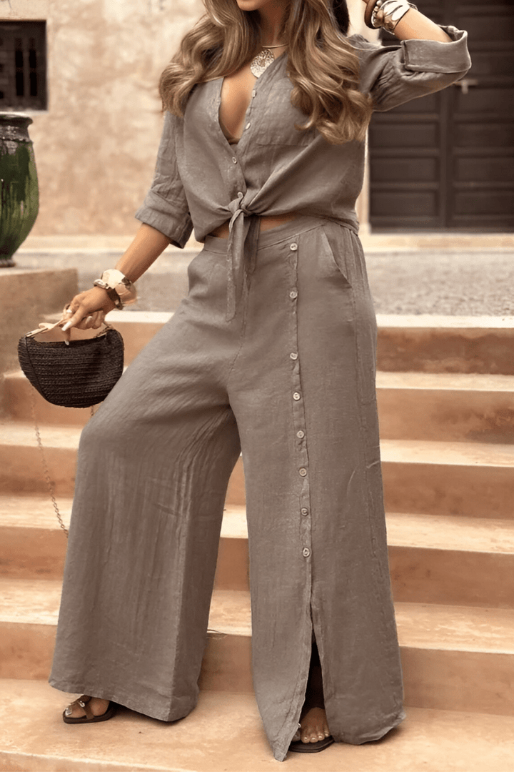 Zoe Set | Elegant Two-Piece Outfit | Perfect for Any Occasion | Soft and Comfortable Fabric