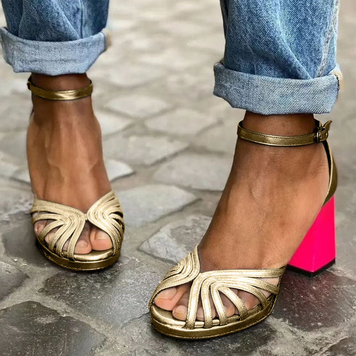 Classic Sandals | Ankle Strap Design | Comfortable Open-Toe Style | Perfect for Casual Outings