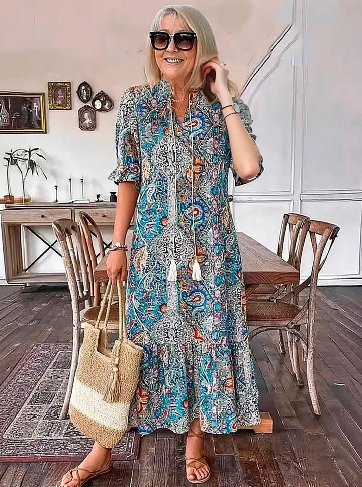 Maxi Dress | Flattering Silhouette | Perfect for Any Occasion | Lightweight Fabric