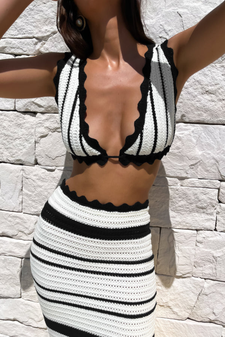 Crochet Set | Elegant Design | Perfect for Summer Days | Soft Cotton Blend