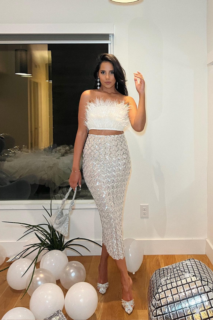 Cherie Set | Elegant White Design | Perfect for Any Occasion | Soft and Comfortable Fabric