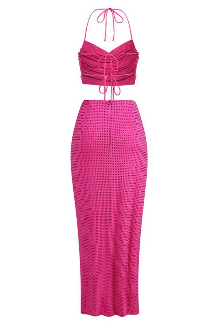 Krystal Set | Elegant Pink Design | Perfect for Any Occasion | Soft and Comfortable Material