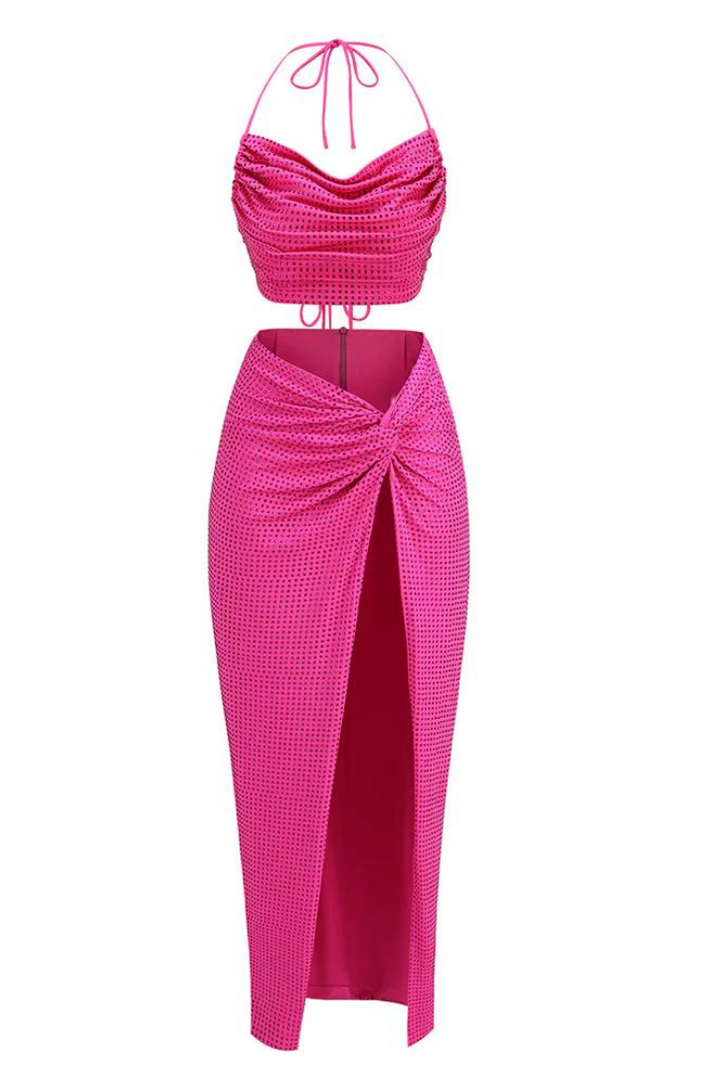 Krystal Set | Elegant Pink Design | Perfect for Any Occasion | Soft and Comfortable Material