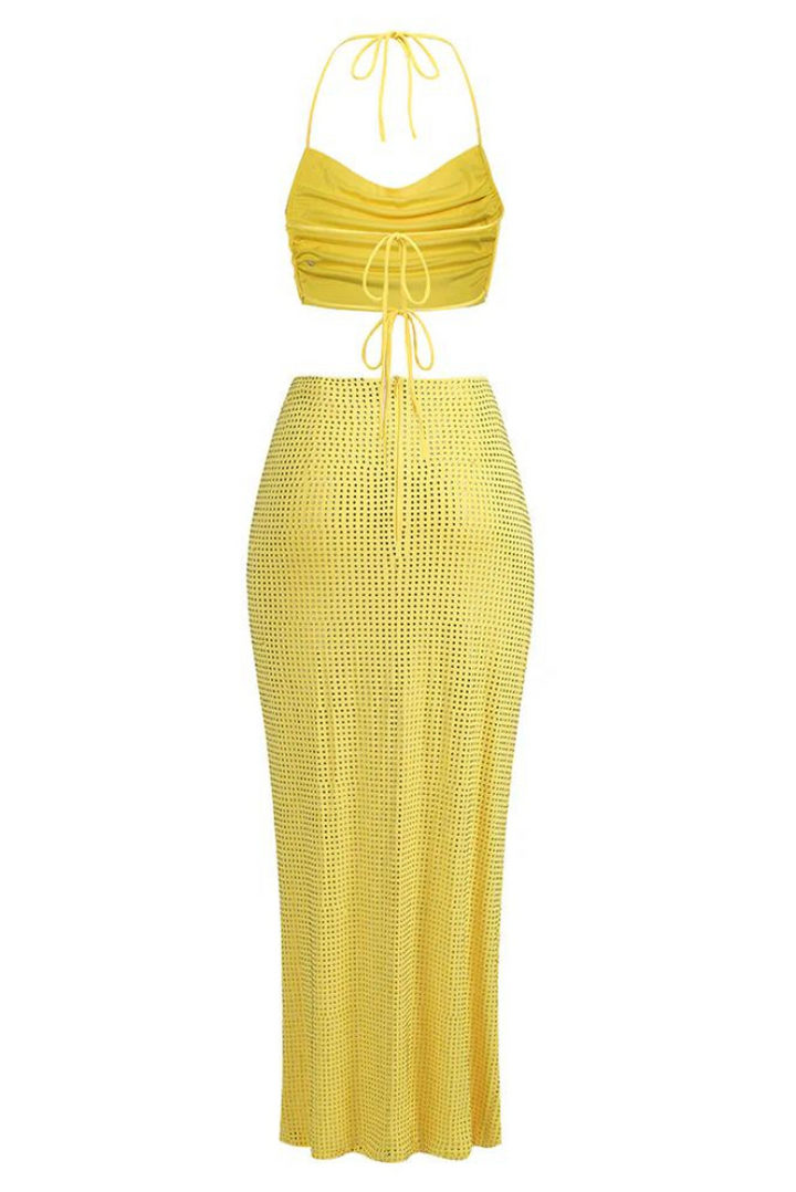 Krystal Set | Vibrant Yellow Color | Perfect for Any Occasion | Comfortable and Chic Design