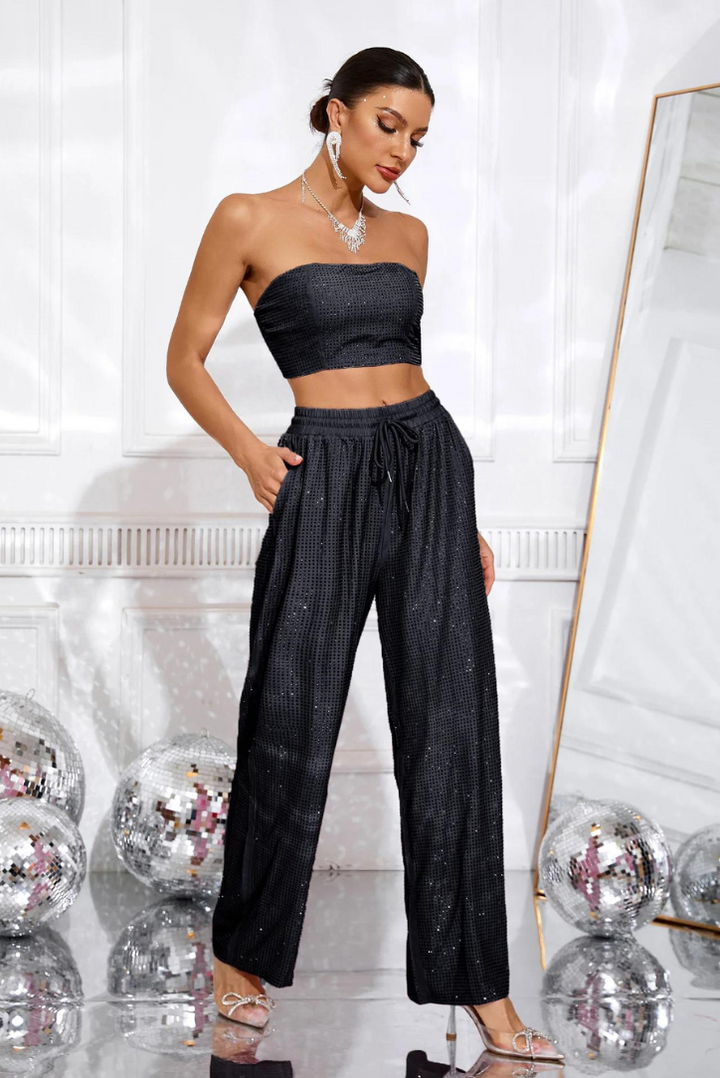 Sparkle Set | Elegant Black Design | Perfect for Special Occasions | Comfortable and Chic