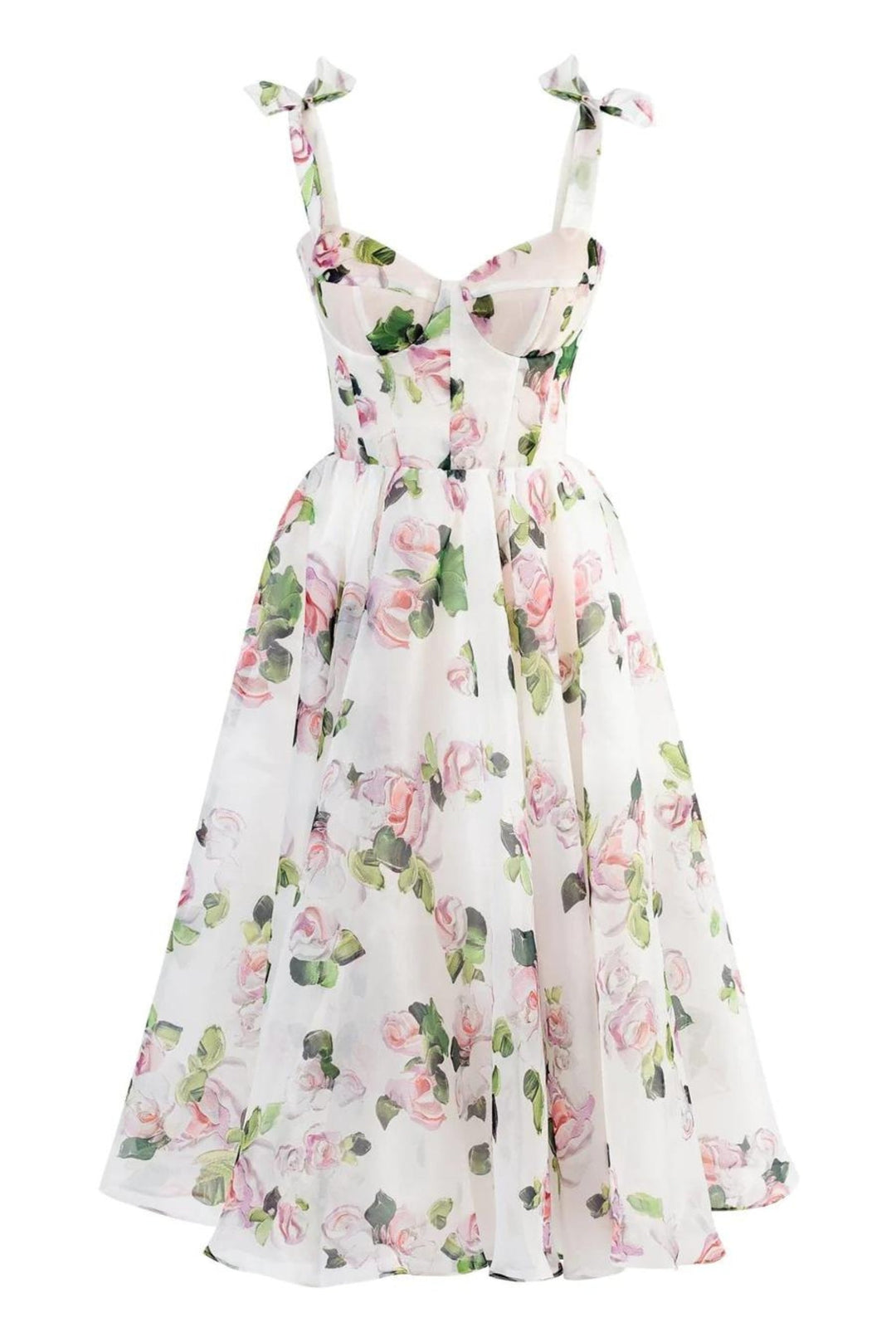 Pippi Floral Midi Dress | Elegant Midi Dress