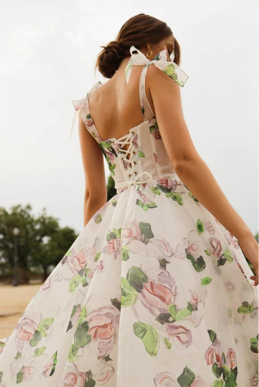 Pippi Floral Midi Dress | Elegant Midi Dress