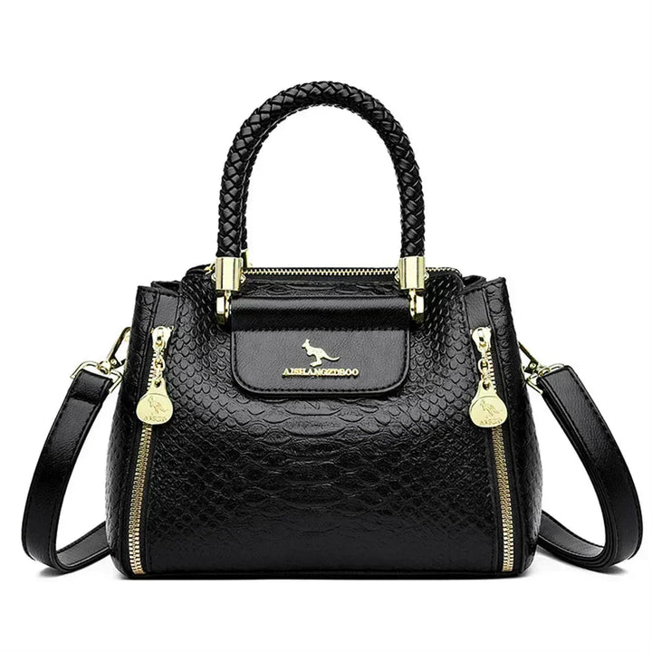 Large Capacity Leather Bag | Spacious Design | Perfect for Daily Use | Durable and Elegant Material