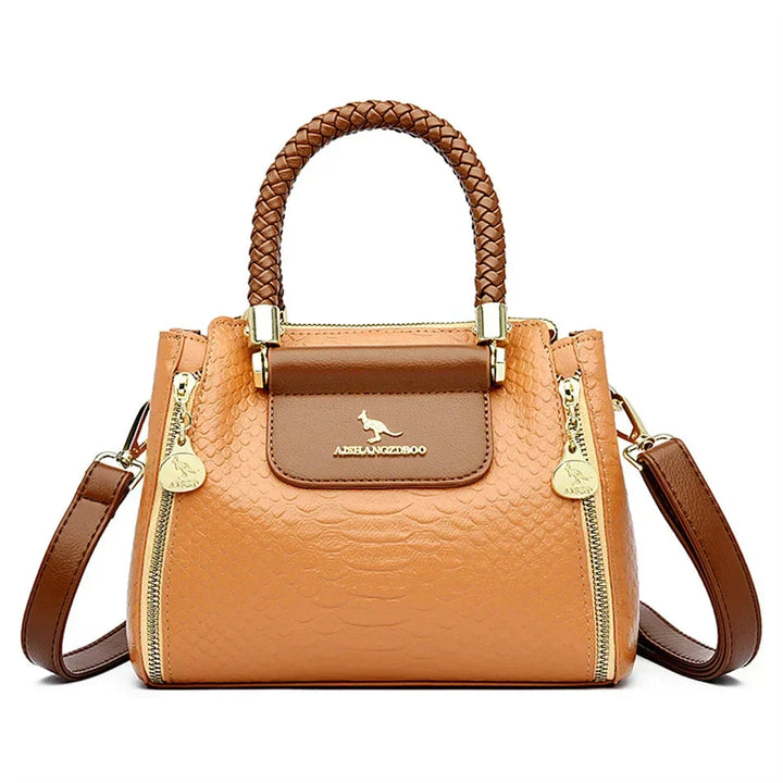 Large Capacity Leather Bag | Spacious Design | Perfect for Daily Use | Durable and Elegant Material