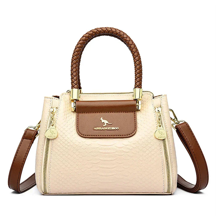 Large Capacity Leather Bag | Spacious Design | Perfect for Daily Use | Durable and Elegant Material