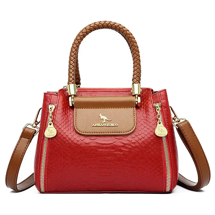 Large Capacity Leather Bag | Spacious Design | Perfect for Daily Use | Durable and Elegant Material