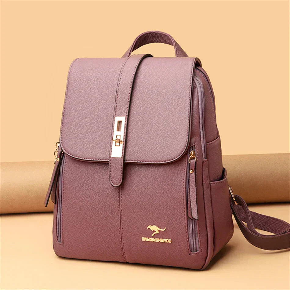 Leather Backpack | Spacious Design | Perfect for Everyday Use | Durable and Stylish