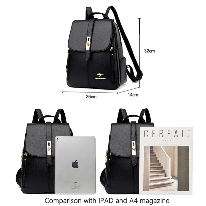Leather Backpack | Spacious Design | Perfect for Everyday Use | Durable and Stylish