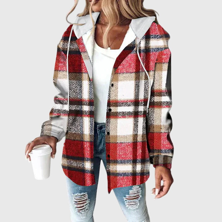 Martina™ | Women's Mesh Button Placket Jacket
