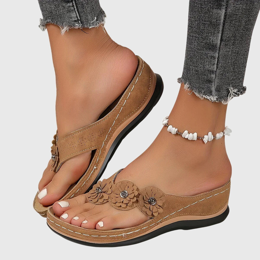 Orthopedic Flip Flops | Comfortable Arch Support | Ideal for Foot Pain Relief | Lightweight and Durable Design