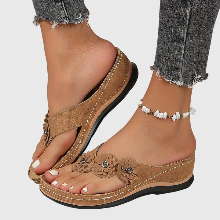Orthopedic Flip Flops | Comfortable Arch Support | Ideal for Foot Pain Relief | Lightweight and Durable Design