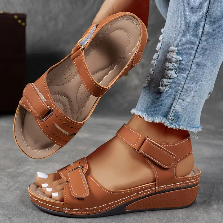 Orthopedic Sandals | Comfortable Wedge Heel | Supportive Design for All-Day Wear | Casual Footwear