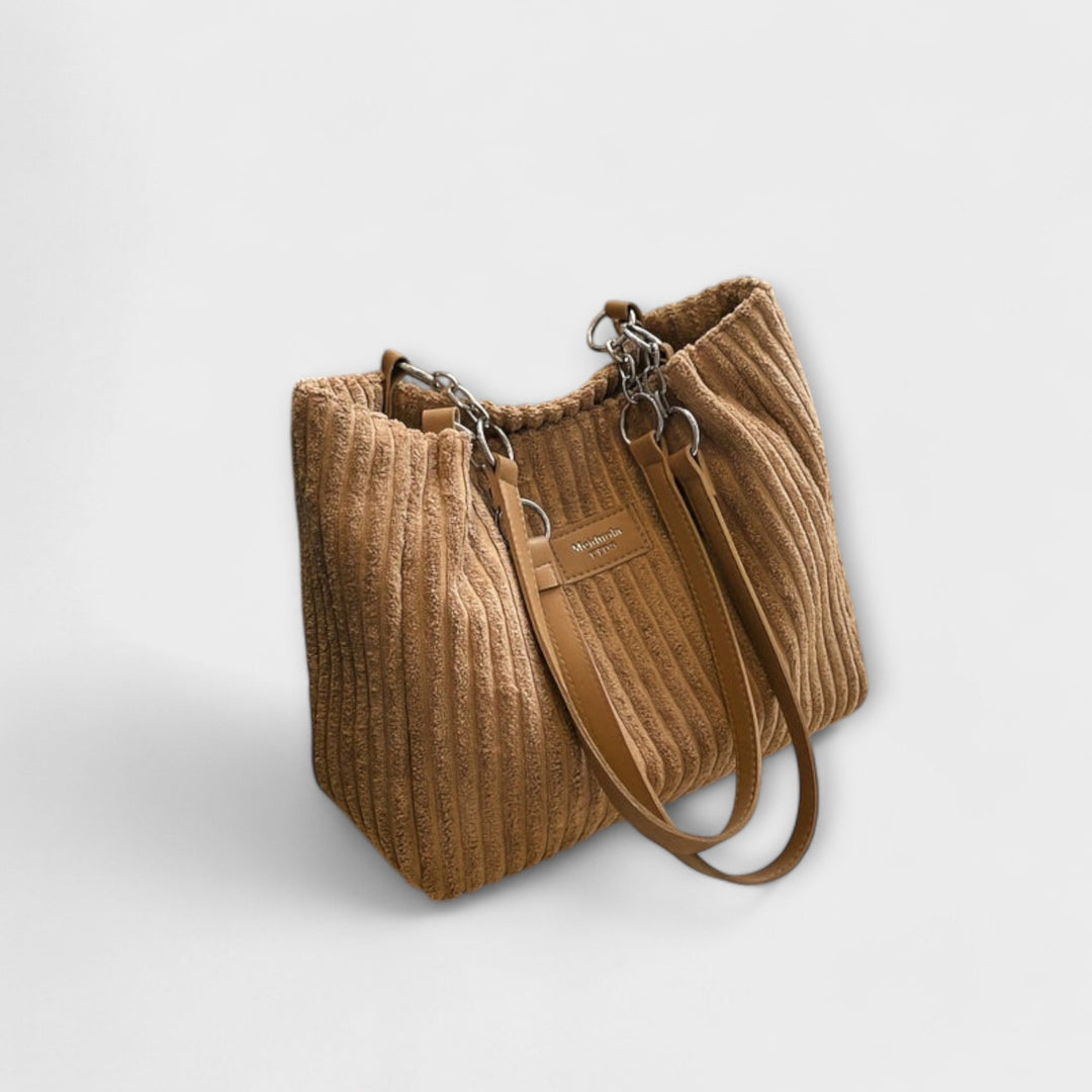 Cord Shoulder Bag | Soft and Comfortable Design | Perfect for Everyday Use | Versatile and Chic Style