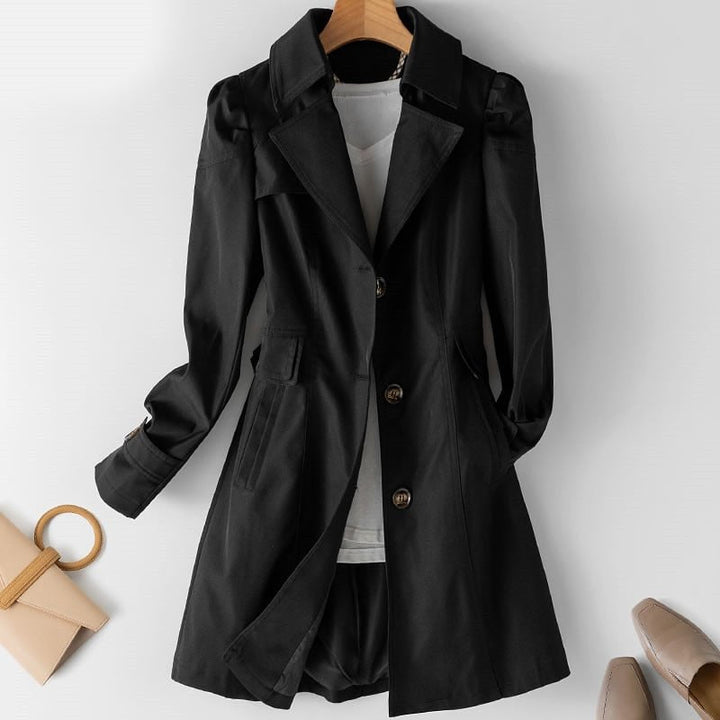 Wrenlee | Women's Casual Trench Coat | Button Down