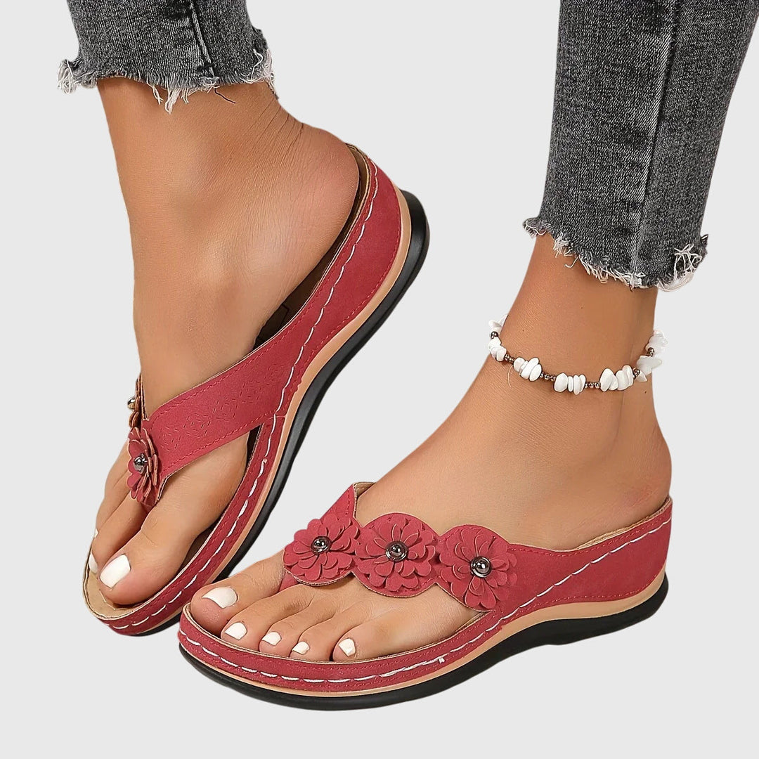 Orthopedic Flip Flops | Comfortable Arch Support | Ideal for Foot Pain Relief | Lightweight and Durable Design
