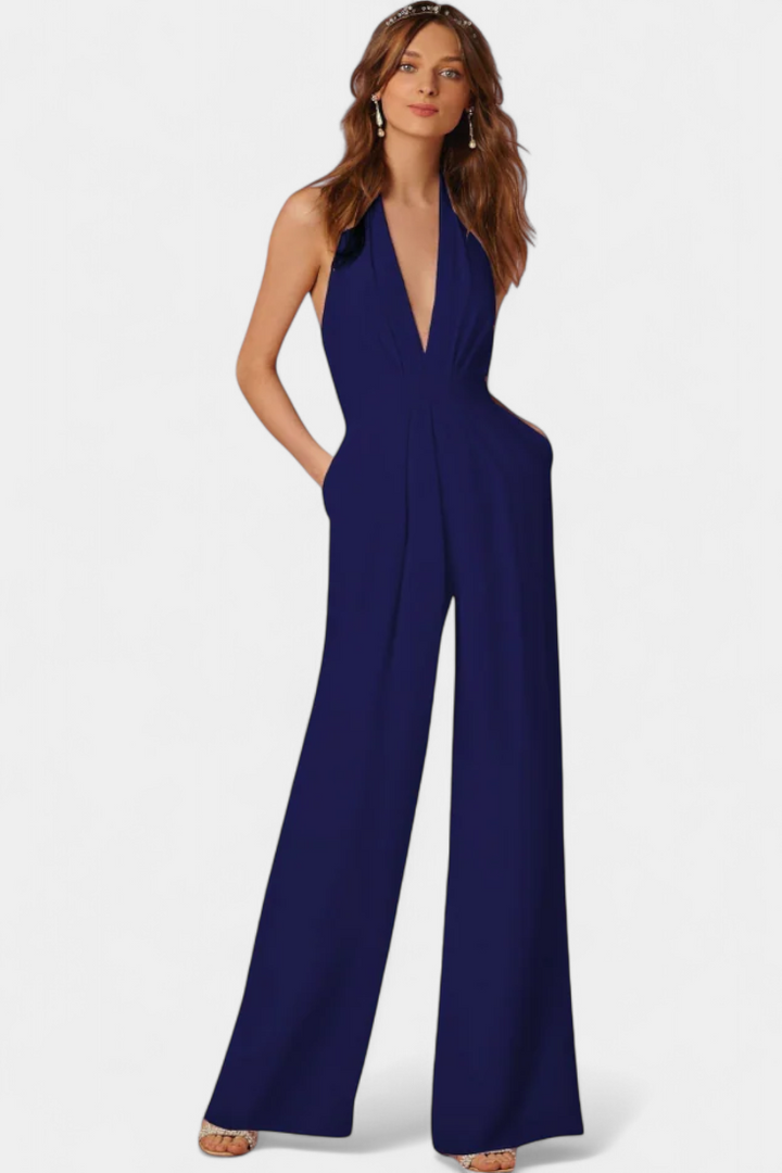 Wide-Leg Jumpsuit | Sleek Design | Effortless Elegance | Perfect for Casual or Dressy Occasions