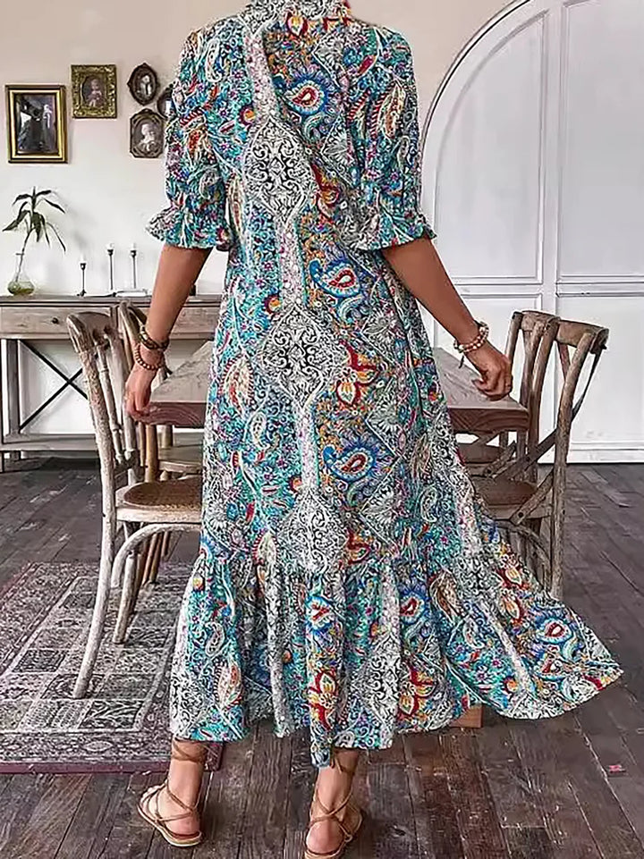 Maxi Dress | Flattering Silhouette | Perfect for Any Occasion | Lightweight Fabric
